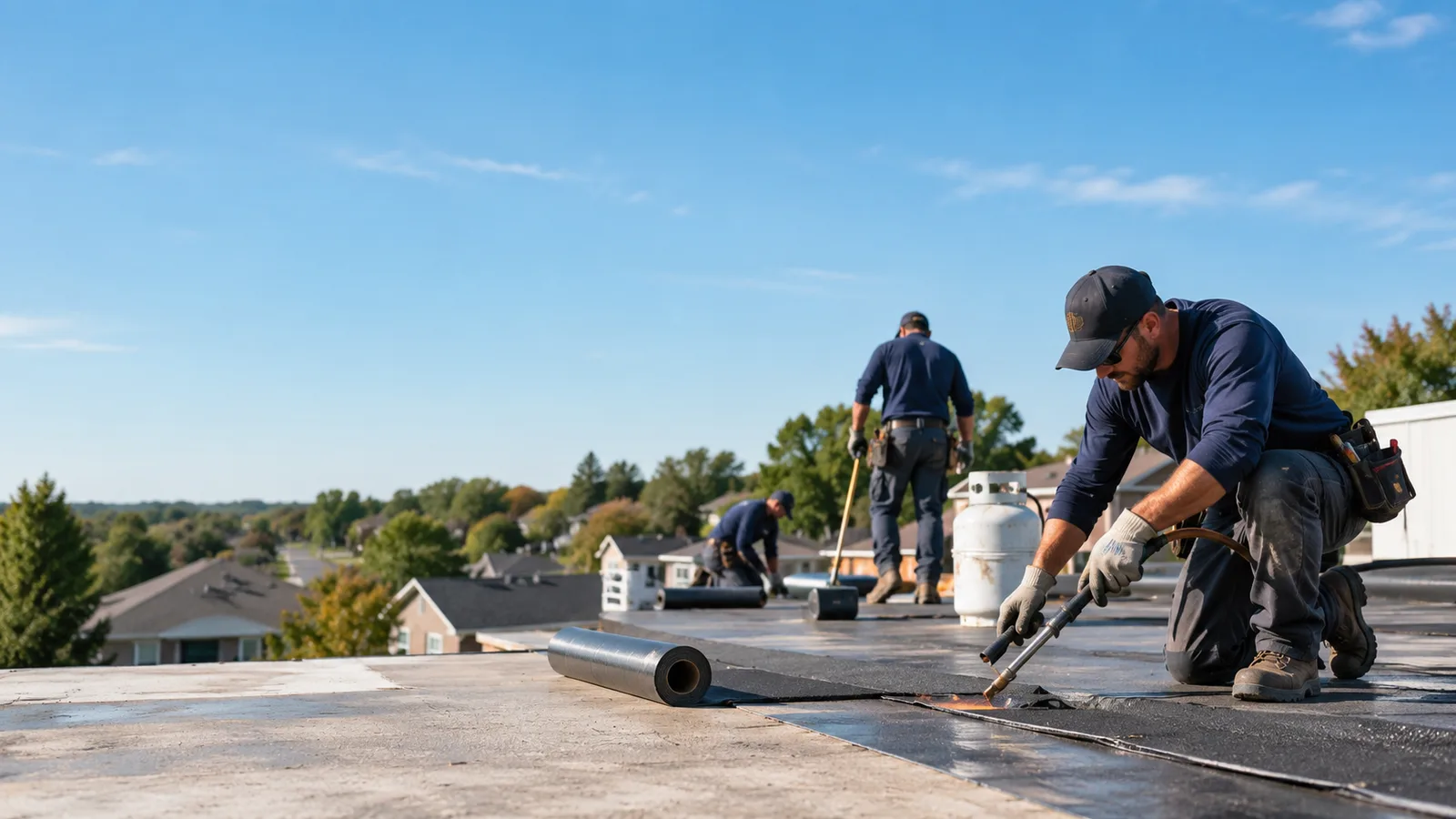 Flat Roof Leak Repair providers in Winamac, IN